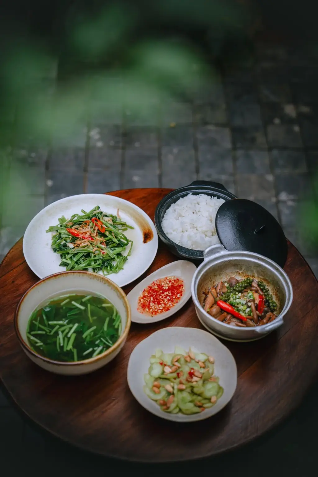 A nourishing meal, at your own pace